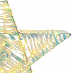 3D Star with 50 LEDs Warm white 55 x 52.5 x 9 cm PET