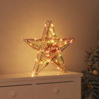 3D Star with 50 LEDs Warm white 55 x 52.5 x 9 cm PET