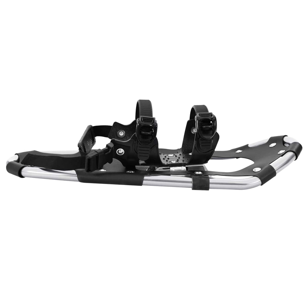 3 in 1 Snowshoes Silver and Black 21 inches Aluminum and HDPE