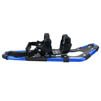 3 in 1 Snowshoes Blue and Black 21 inches Aluminum and HDPE
