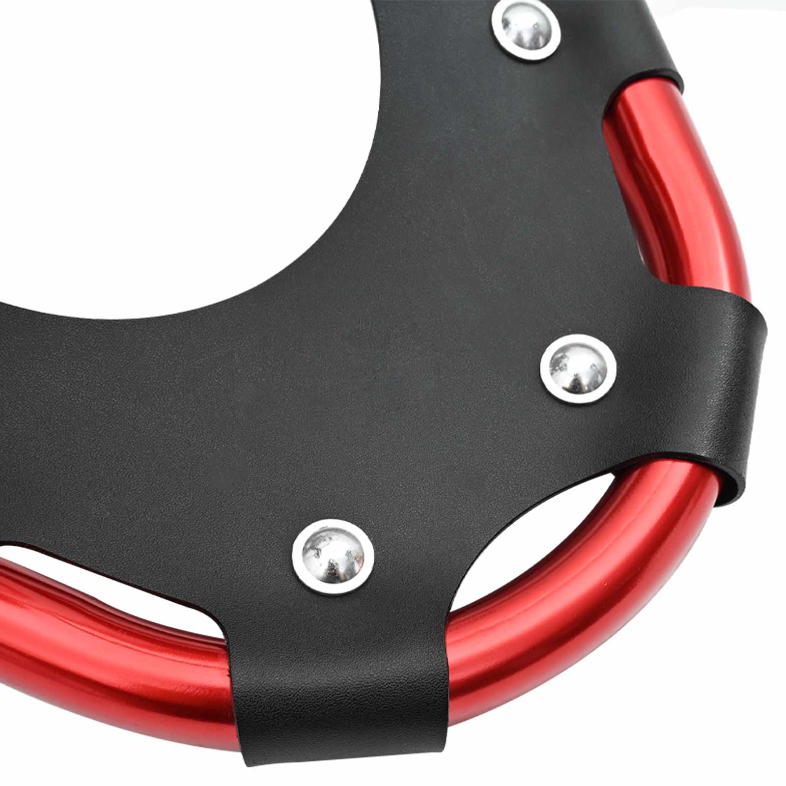 3 in 1 Snowshoes Red and Black 21 inches Aluminum and HDPE