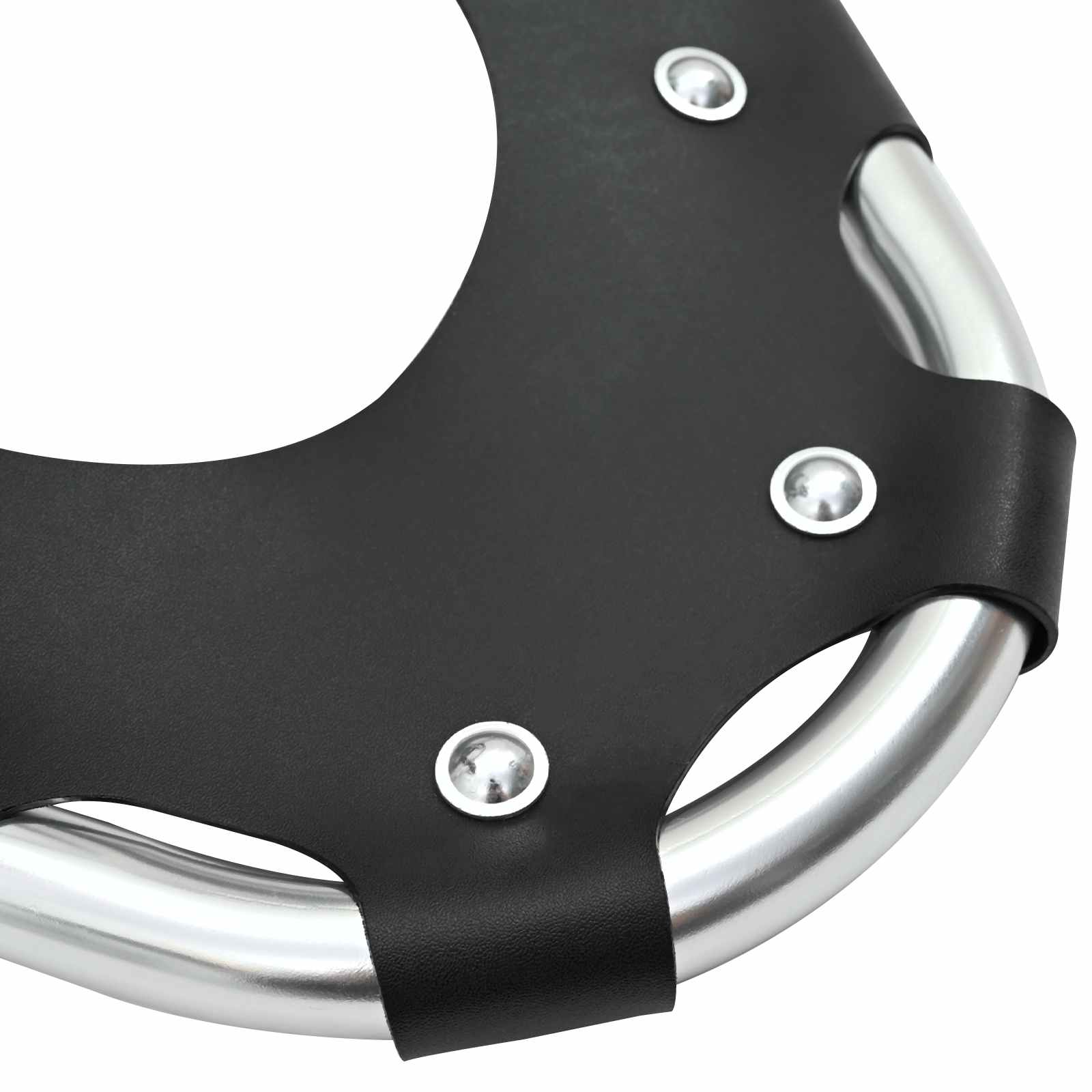 3 in 1 Snowshoes Silver and Black 25 inches Aluminum and HDPE