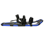 3 in 1 Snowshoes Blue and Black 25 inches Aluminum and HDPE