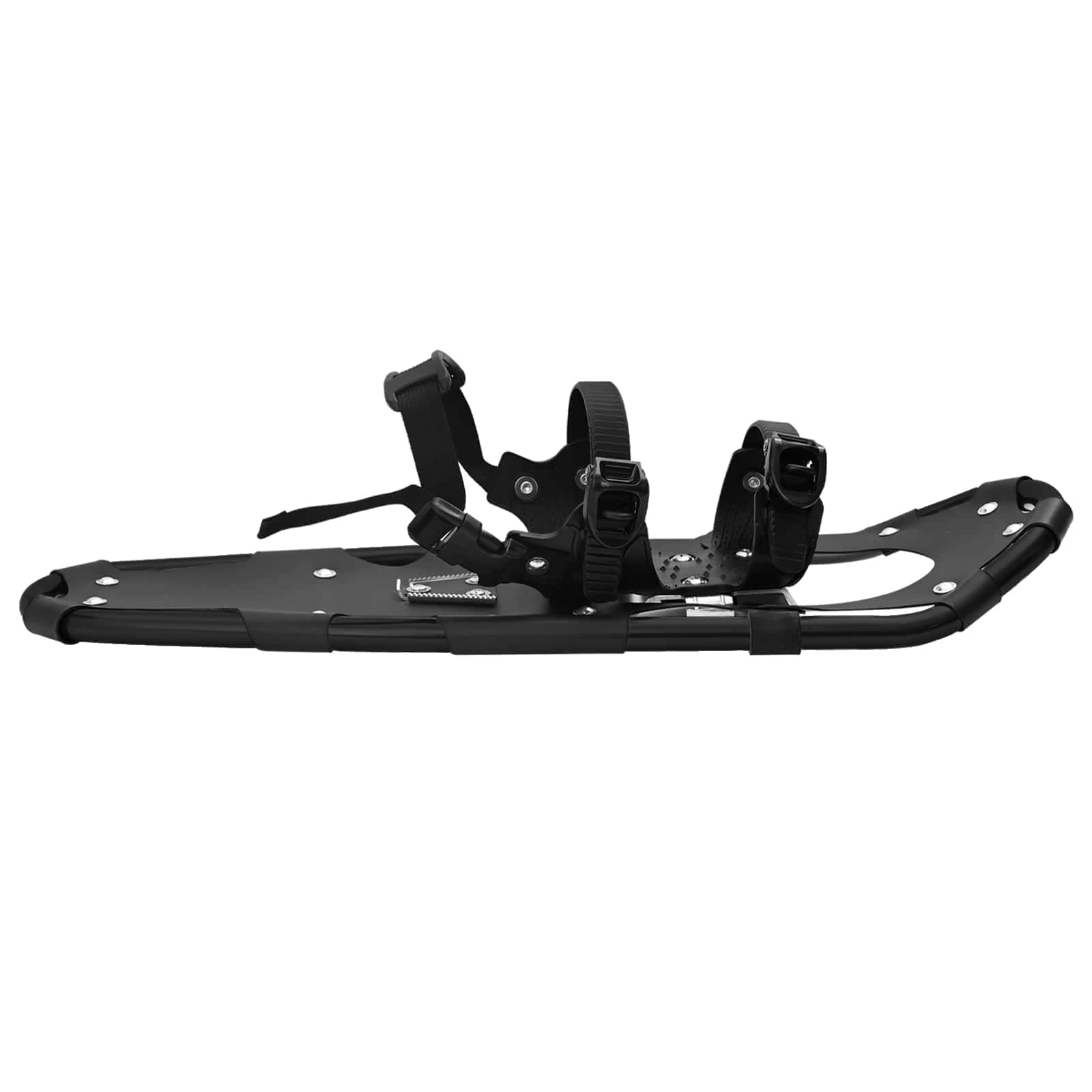 3 in 1 Snowshoes Black 25 inches Aluminum and HDPE