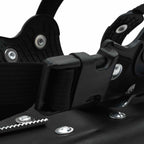 3 in 1 Snowshoes Blue and Black 30 inches Aluminum and HDPE