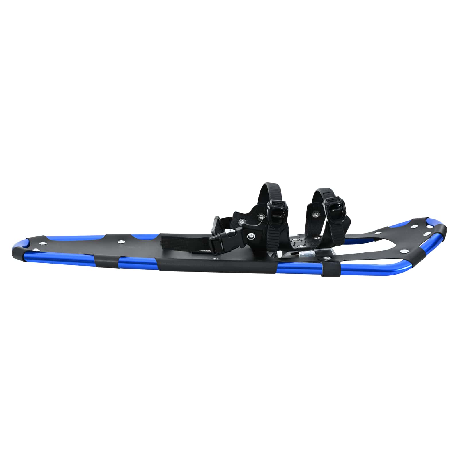 3 in 1 Snowshoes Blue and Black 30 inches Aluminum and HDPE