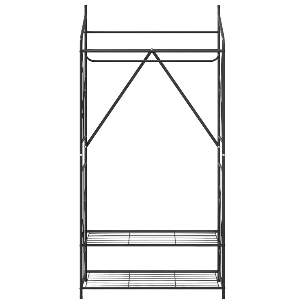 Open Wardrobe Plain 2 pcs 78 x 36 x 160 cm