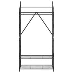 Open Wardrobe Plain 2 pcs 78 x 36 x 160 cm