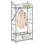 Open Wardrobe Plain 2 pcs 78 x 36 x 160 cm