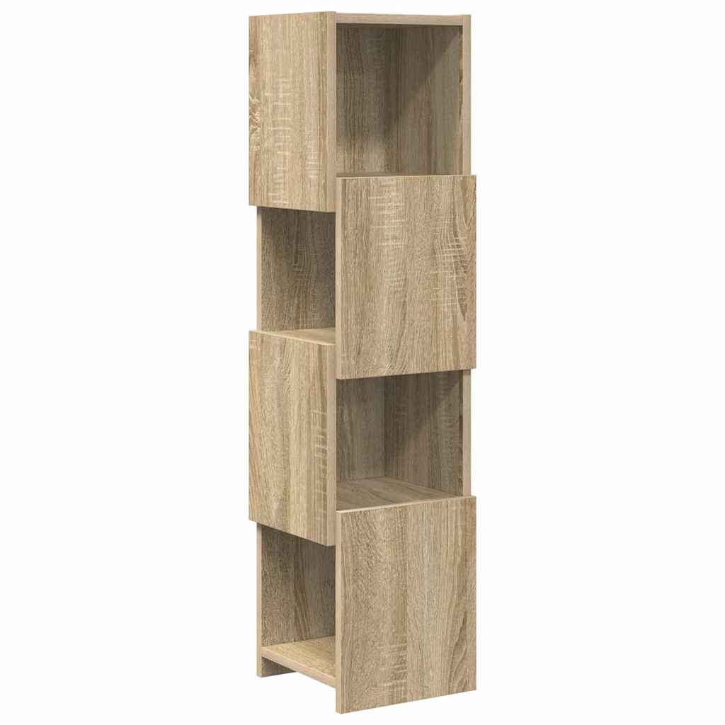 Corner Cabinet Sonoma Oak 25.5x25x102cm Engineered Wood