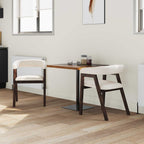 Dining Chairs 2 pcs Light Brown 54 x 57 x 73 cm