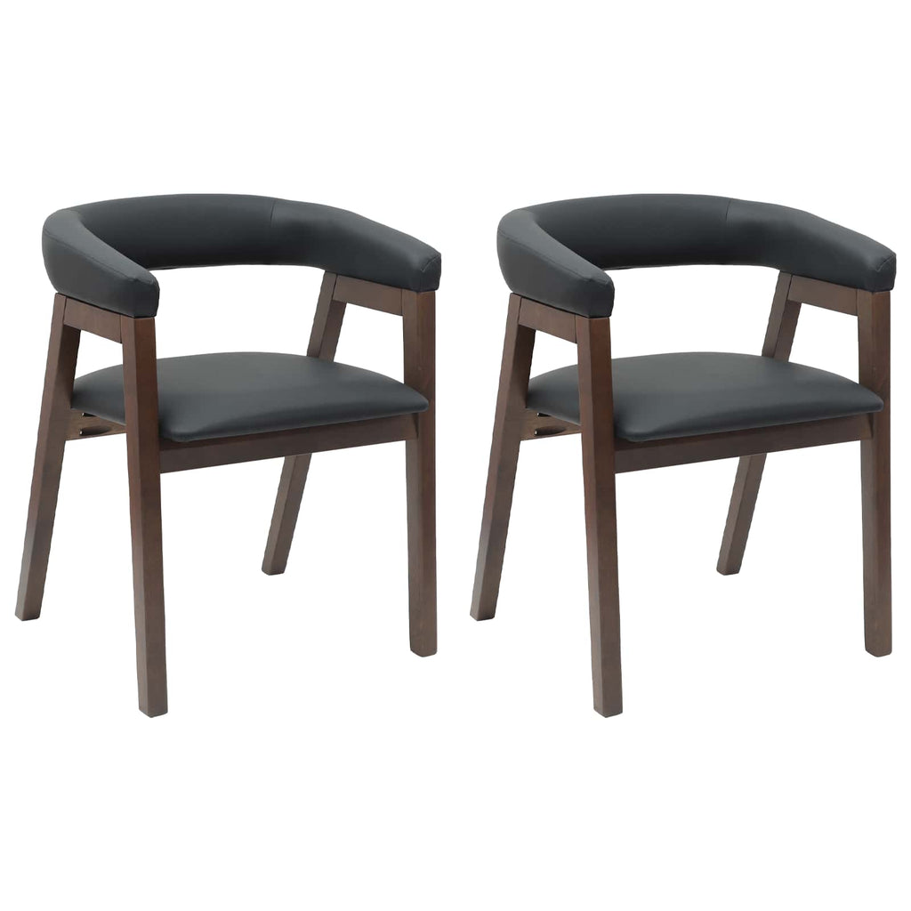 Dining Chairs 2 pcs Light Brown 54 x 57 x 73 cm