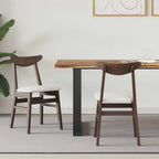 Dining Chairs 2 pcs Light Brown 42 x 47.5 x 81 cm