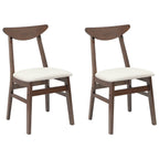 Dining Chairs 2 pcs Light Brown 42 x 47.5 x 81 cm