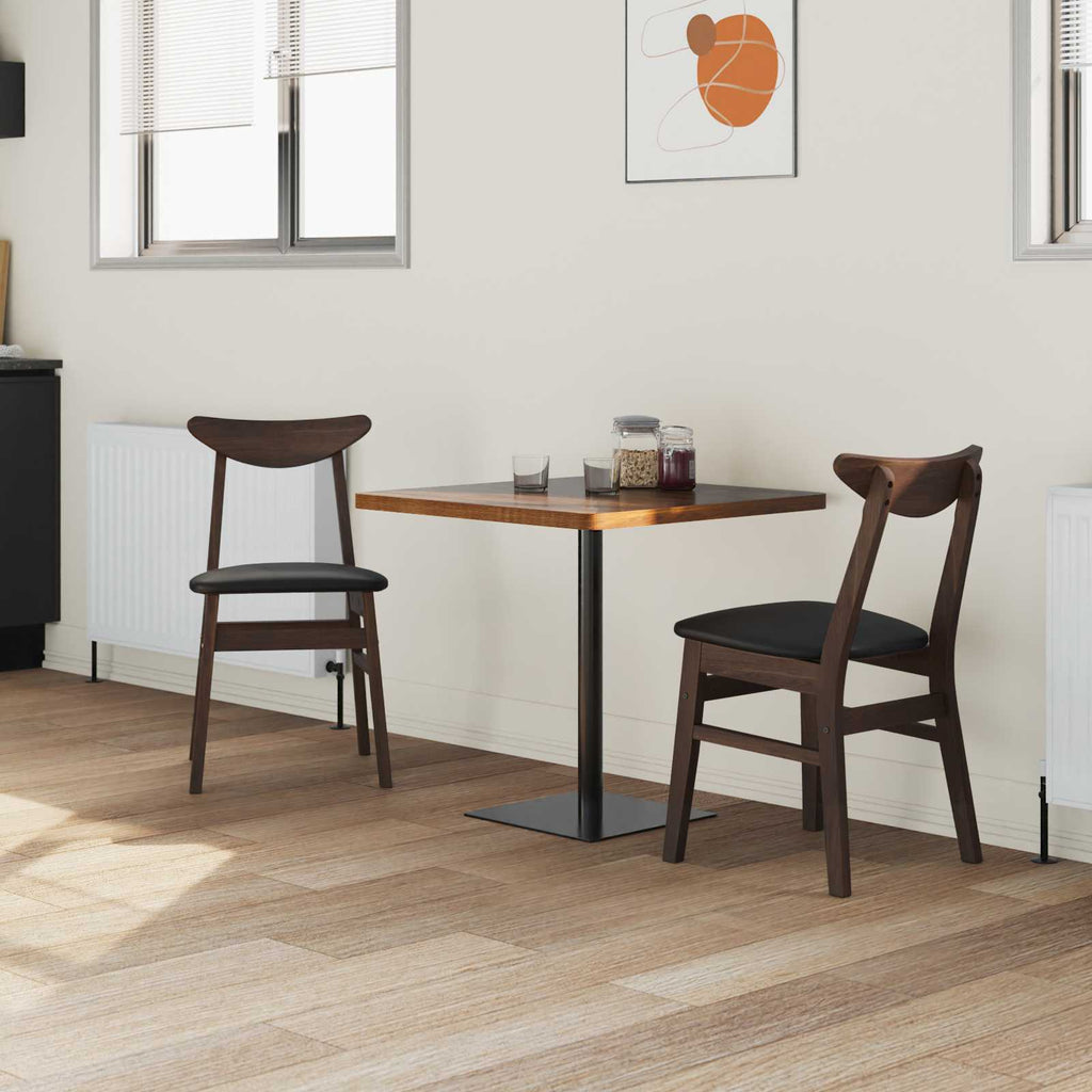 Dining Chairs 2 pcs Light Brown 42 x 47.5 x 81 cm