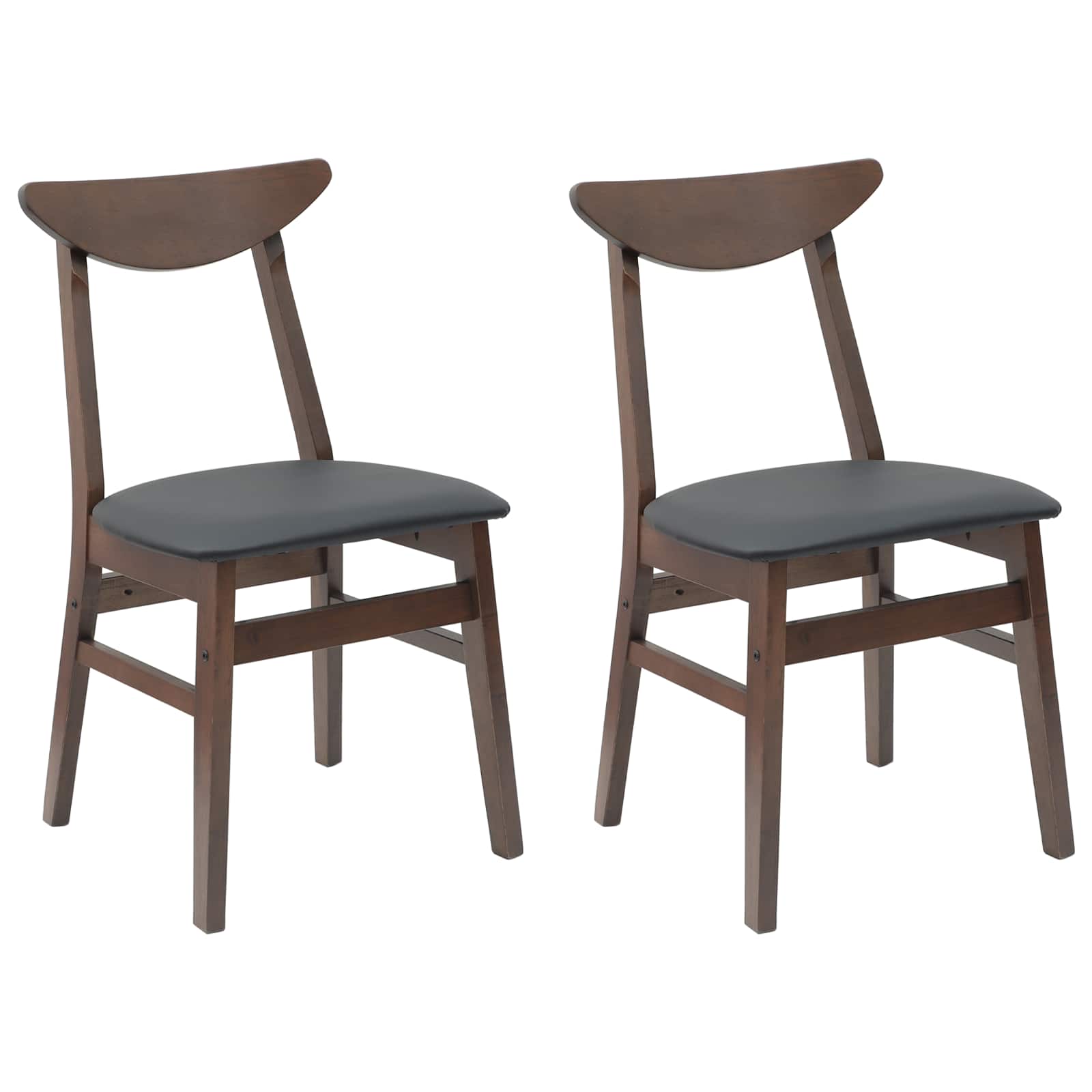 Dining Chairs 2 pcs Light Brown 42 x 47.5 x 81 cm