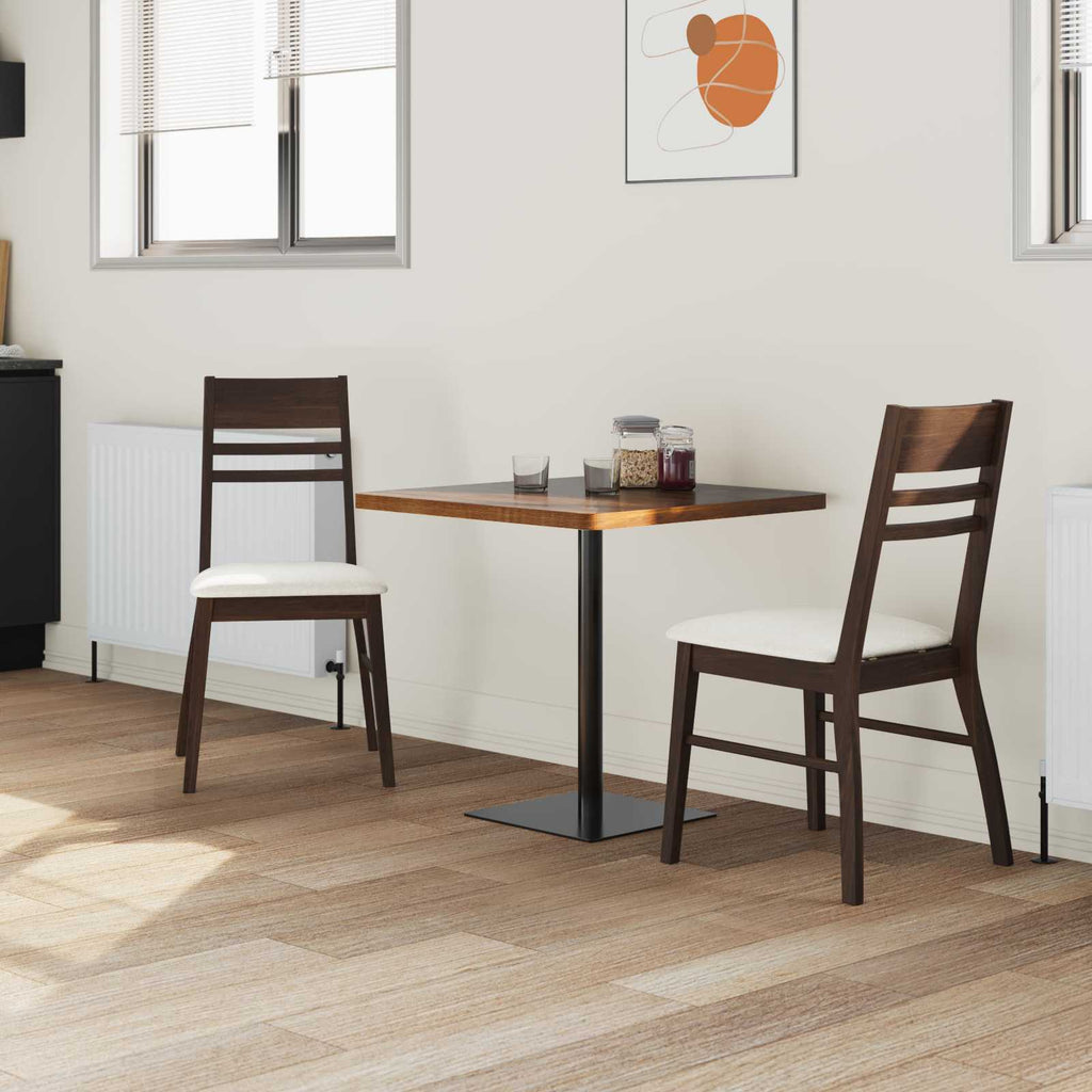 Dining Chairs 2 pcs Light Brown 43 x 54 x 89 cm