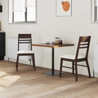 Dining Chairs 2 pcs Light Brown 43 x 54 x 89 cm