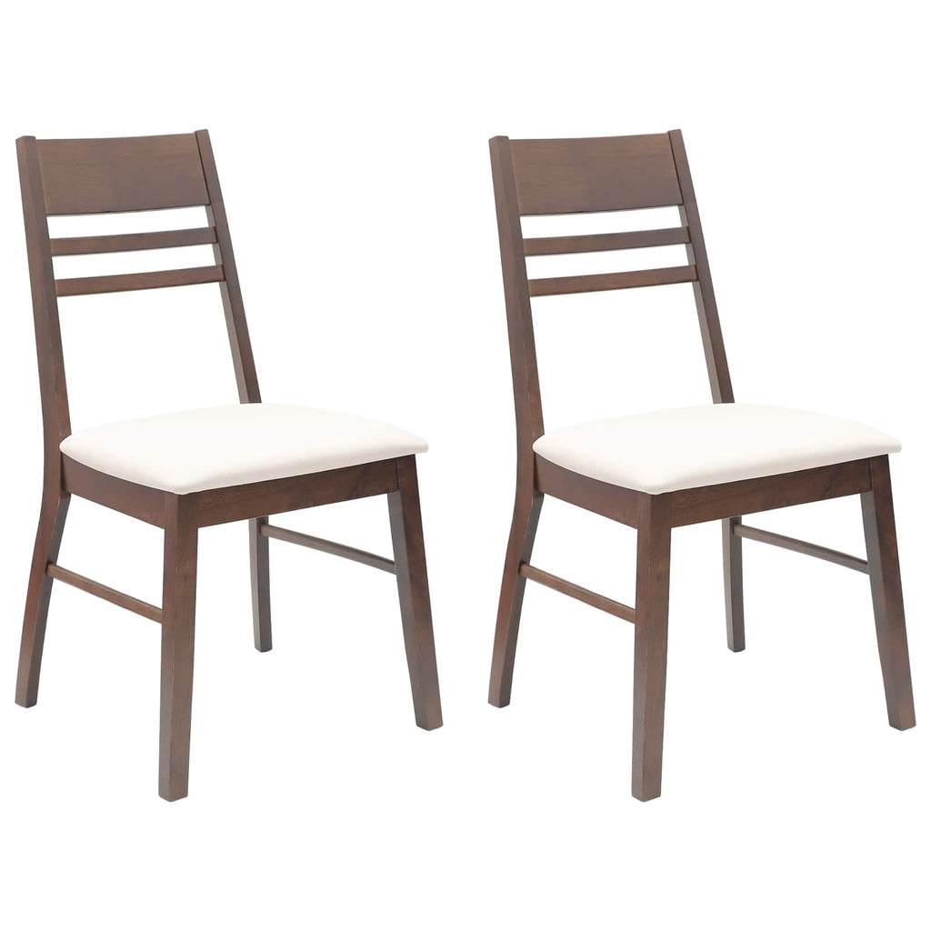 Dining Chairs 2 pcs Light Brown 43 x 54 x 89 cm