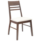 Dining Chairs 2 pcs Light Brown 43 x 54 x 89 cm