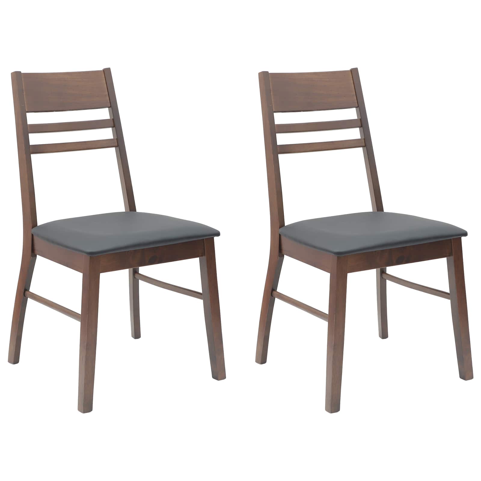 Dining Chairs 2 pcs Light Brown 43 x 54 x 89 cm