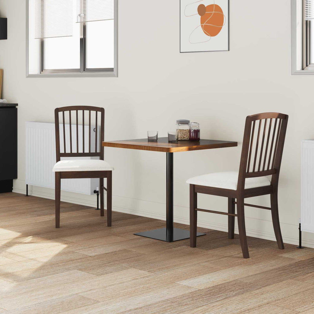 Dining Chairs 2 pcs Light Brown 50 x 52.5 x 91 cm