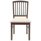 Dining Chairs 2 pcs Light Brown 50 x 52.5 x 91 cm