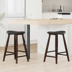 Dining Chairs 2 pcs Light Brown 46 x 37 x 63 cm