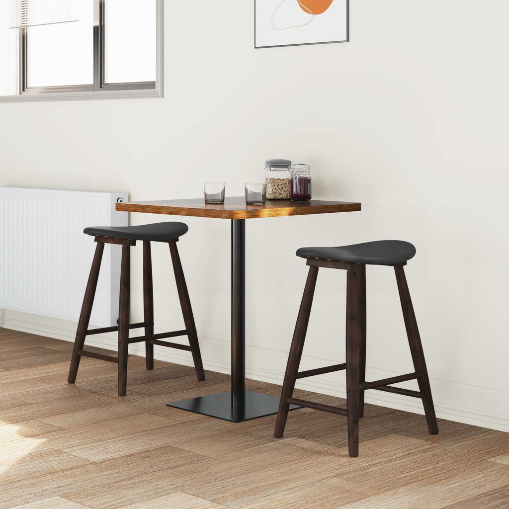 Dining Chairs 2 pcs Light Brown 46 x 37 x 63 cm