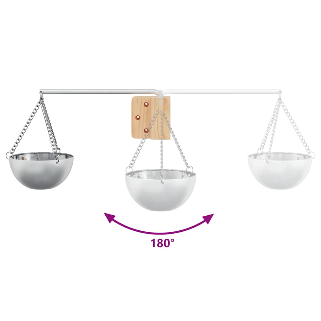 Sauna Accessory Set 5 pcs Black Aluminium and Solid Pine Wood