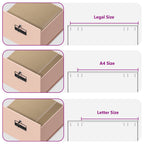 File Cabinet Pink 45.5 x 42 x 139 cm Cold-Rolled Steel