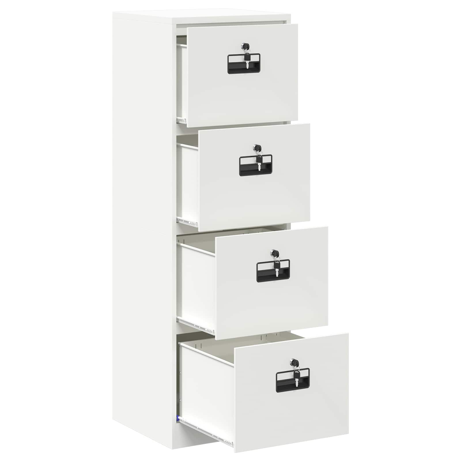 File Cabinet Anthracite 45.5 x 42 x 139 cm Cold-Rolled Steel