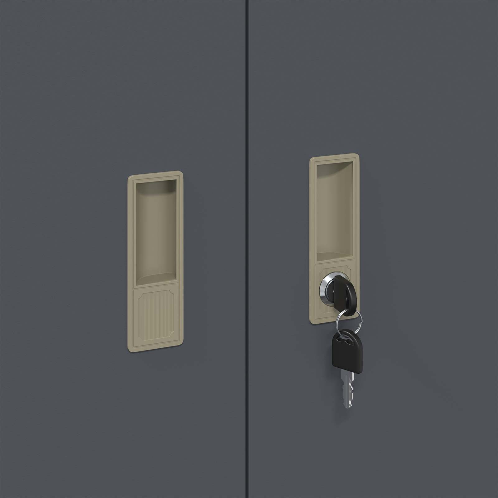 Storage Cabinet Anthracite 90 x 40 x 70 cm Cold-Rolled Steel