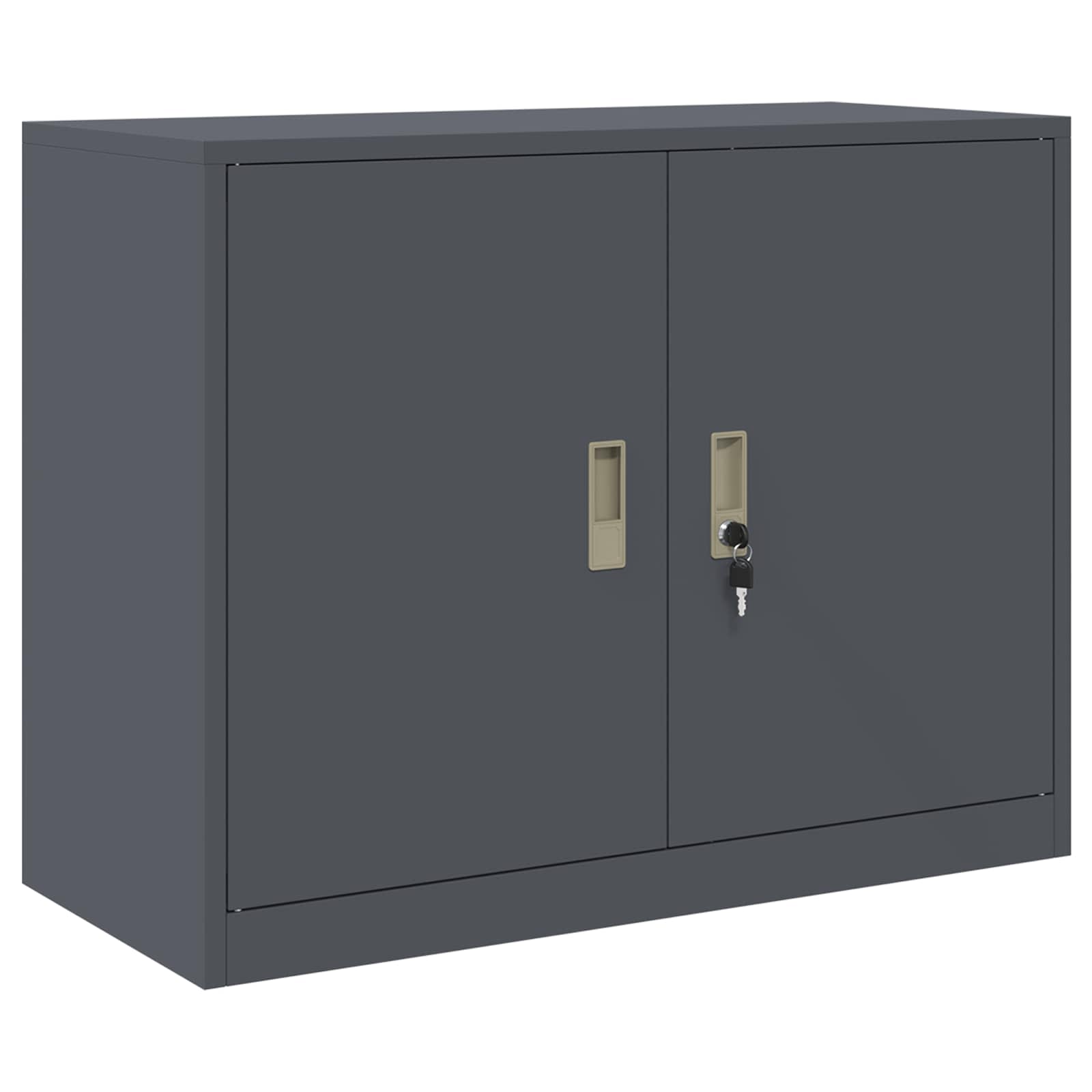 Storage Cabinet Anthracite 90 x 40 x 70 cm Cold-Rolled Steel