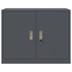 Storage Cabinet Anthracite 90 x 40 x 70 cm Cold-Rolled Steel