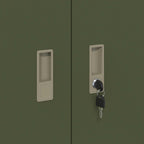 Storage Cabinet Olive Green 90 x 40 x 70 cm Cold-Rolled Steel