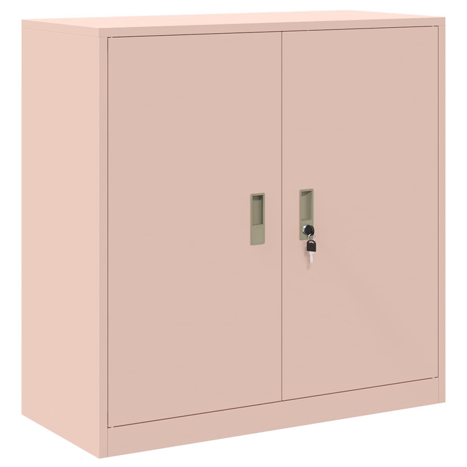Storage Cabinet Pink 90 x 40 x 90 cm Cold-Rolled Steel