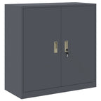 Storage Cabinet Anthracite 90 x 40 x 90 cm Cold-Rolled Steel