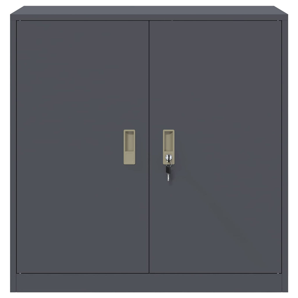 Storage Cabinet Anthracite 90 x 40 x 90 cm Cold-Rolled Steel