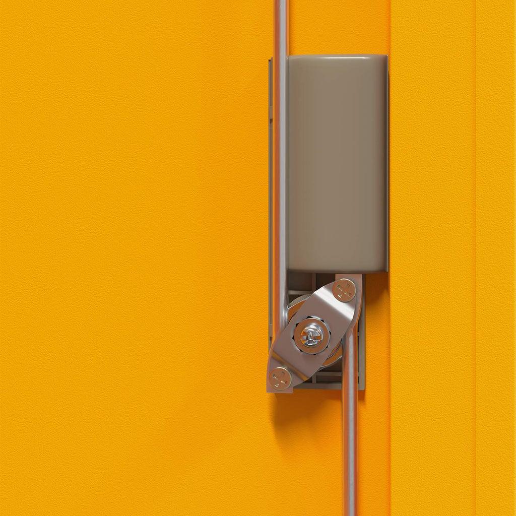 Storage Cabinet with Storage Mustard Yellow 90 x 40 x 90 cm