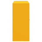 Storage Cabinet with Storage Mustard Yellow 90 x 40 x 90 cm