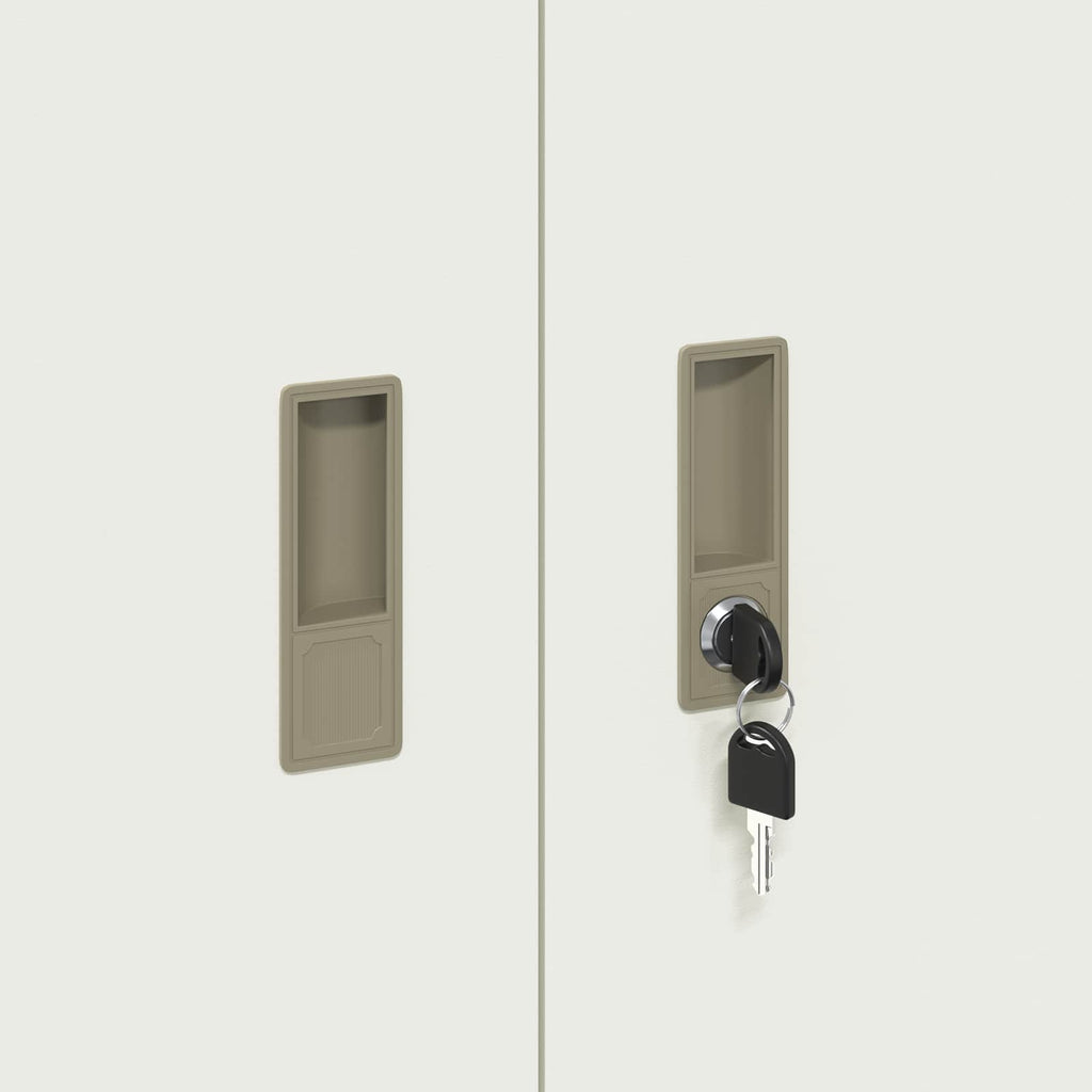 Storage Cabinet White 90 x 40 x 90 cm Cold-Rolled Steel