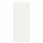 Storage Cabinet White 90 x 40 x 90 cm Cold-Rolled Steel