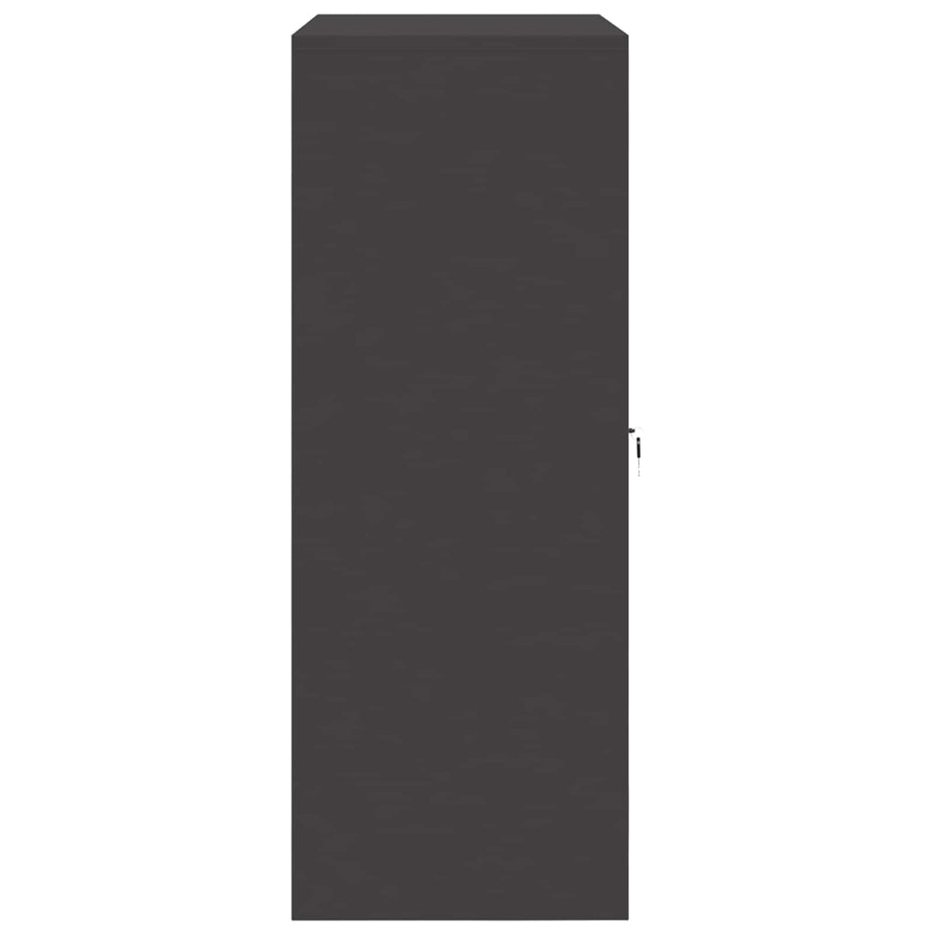 Storage Cabinet Black 90 x 40 x 105 cm Cold-Rolled Steel