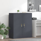 Storage Cabinet Anthracite 90 x 40 x 105 cm Cold-Rolled Steel