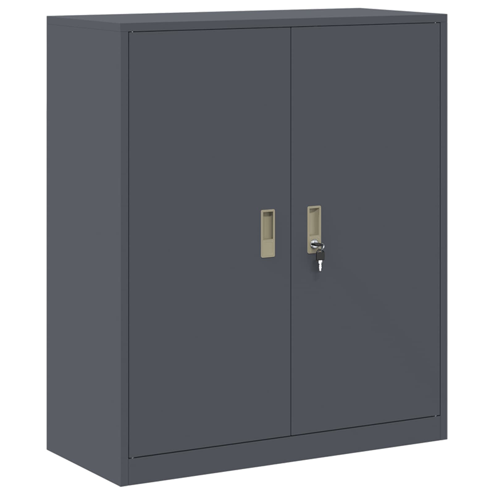 Storage Cabinet Anthracite 90 x 40 x 105 cm Cold-Rolled Steel