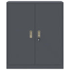 Storage Cabinet Anthracite 90 x 40 x 105 cm Cold-Rolled Steel