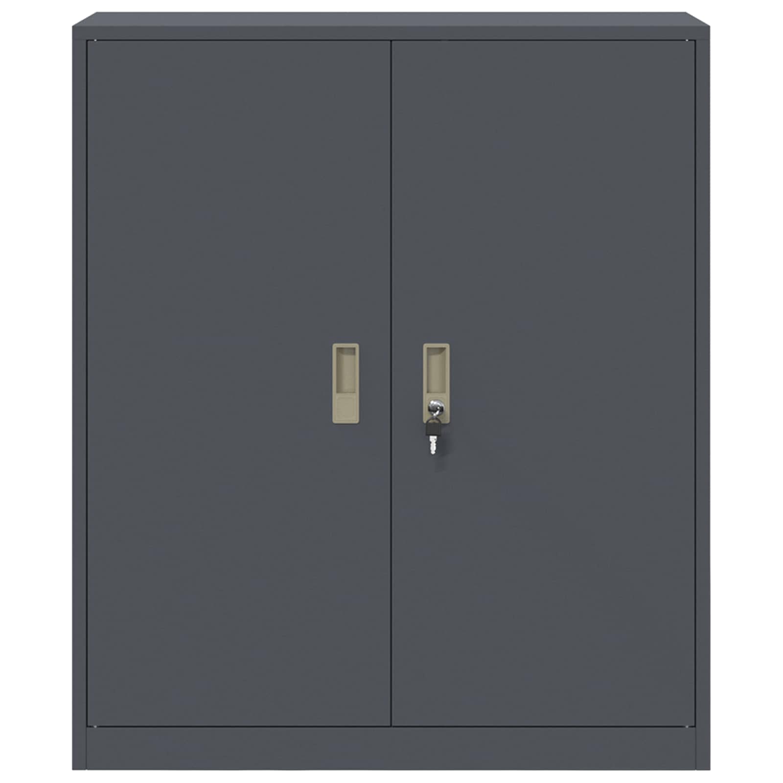 Storage Cabinet Anthracite 90 x 40 x 105 cm Cold-Rolled Steel