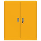Storage Cabinet with Storage Mustard Yellow 90 x 40 x 105 cm