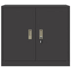 Storage Cabinet Black 80 x 40 x 70 cm Cold-Rolled Steel